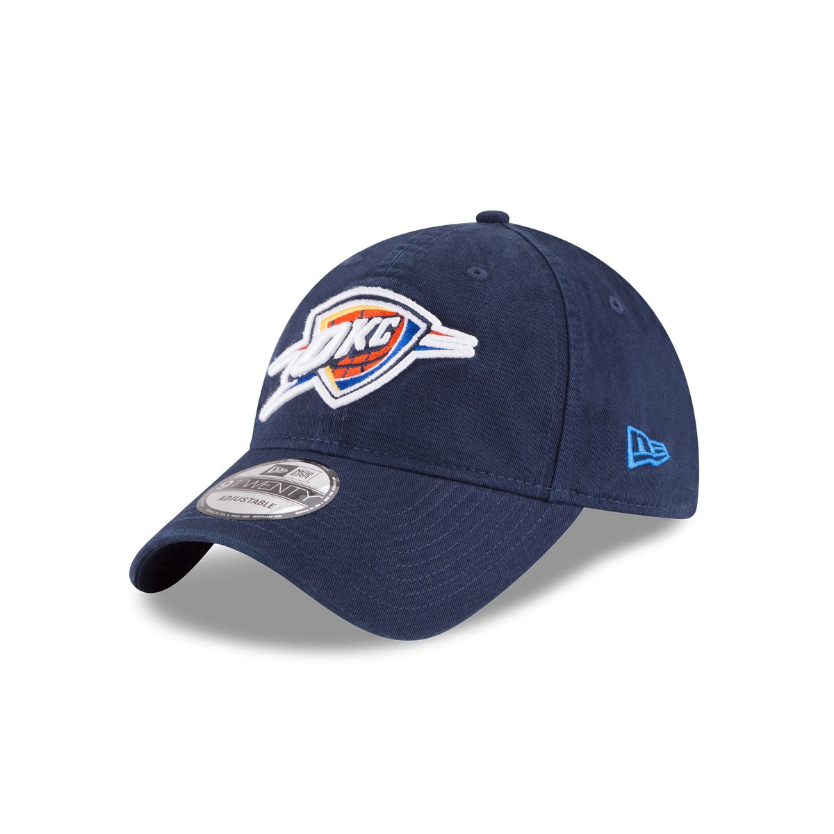 Oklahoma City Thunder Core Classic Blue 9TWENTY Adjustable Hat