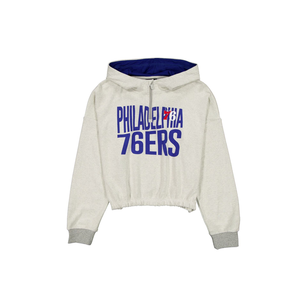 Philadelphia 76ers Sport Night Heather Gray Women's Hoodie
