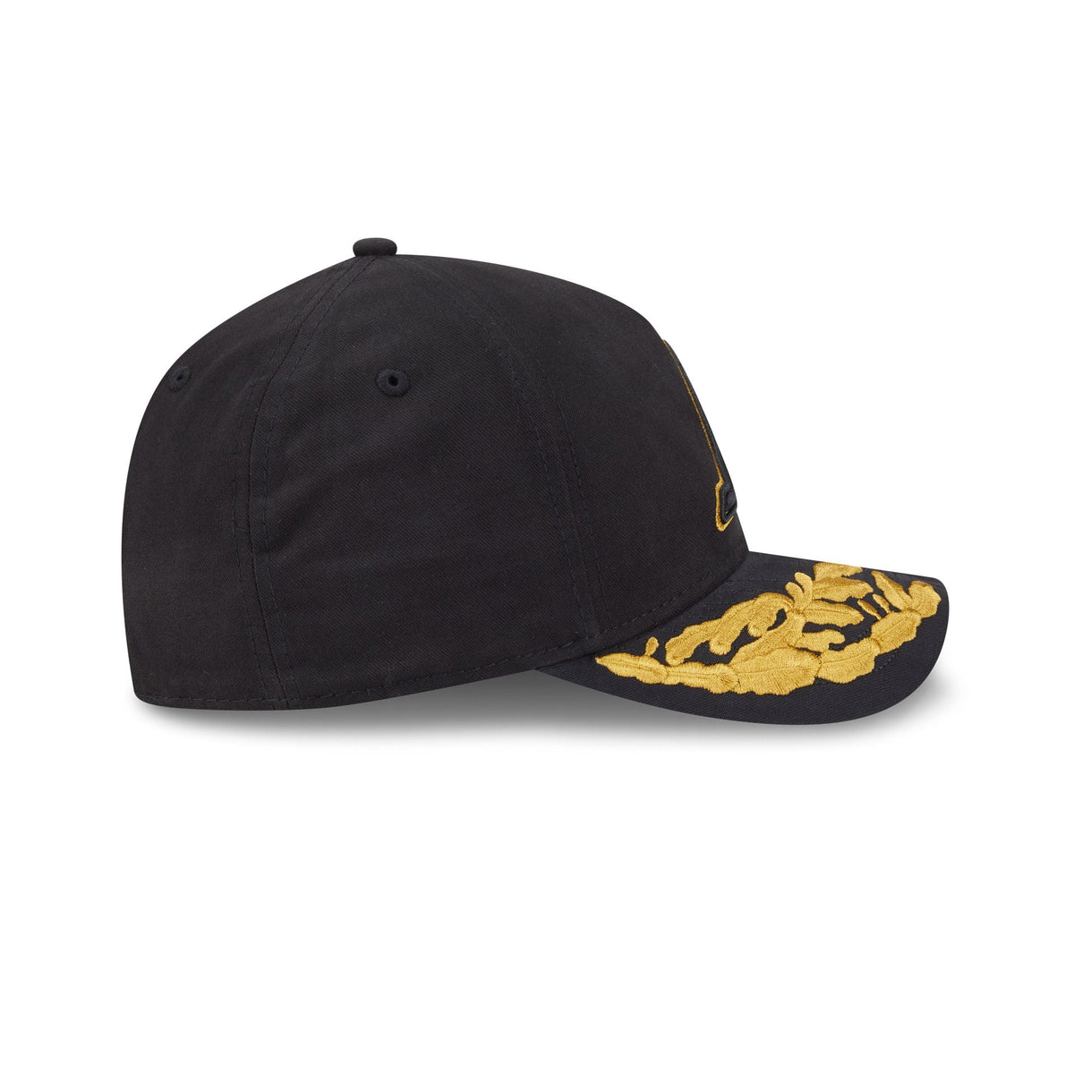 Alpha Industries x Los Angeles Lakers Black 9FORTY M-Crown A-Frame Snapback Hat