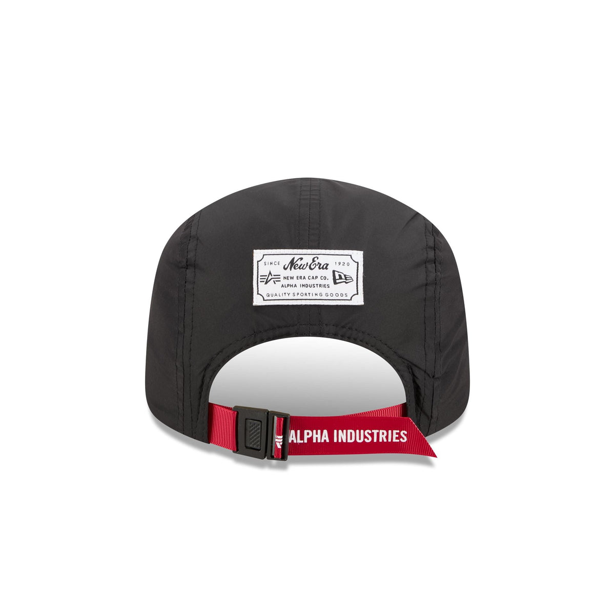 Alpha Industries x Toronto Raptors Black Runner Adjustable Hat
