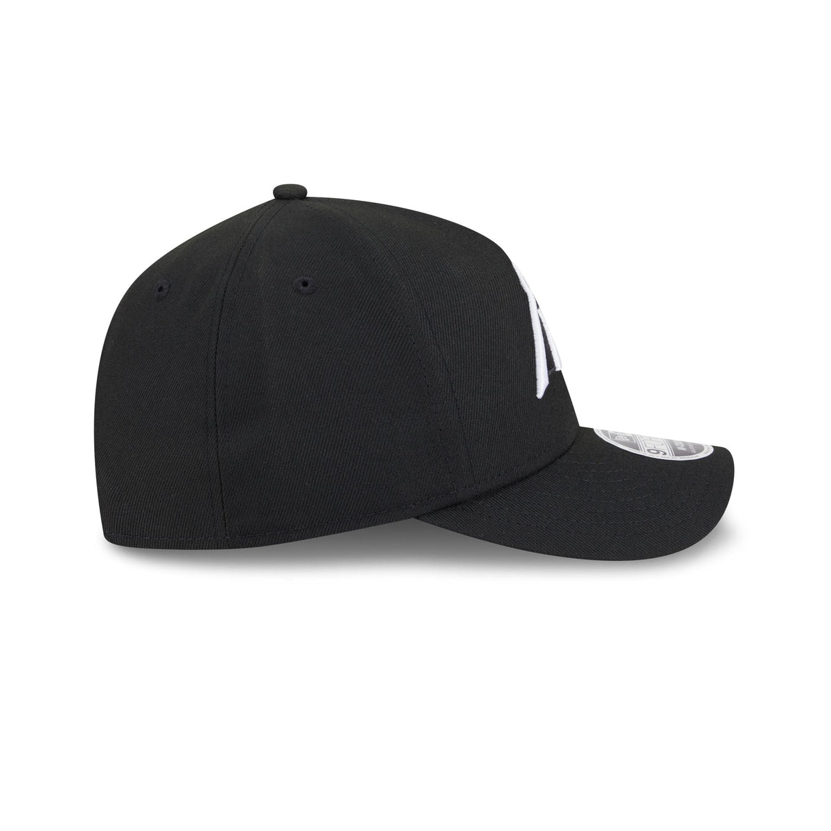 Carolina Panthers Black & White 9FORTY M-Crown A-Frame Snapback Hat
