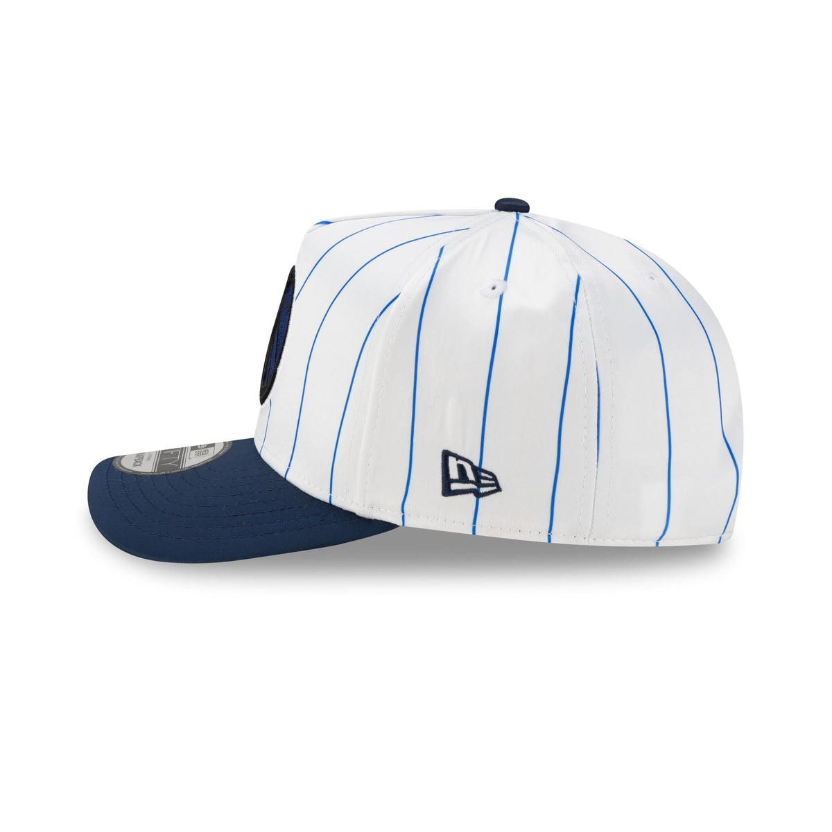 Dallas Mavericks Satin Pinstripe 9FIFTY A-Frame Snapback Hat
