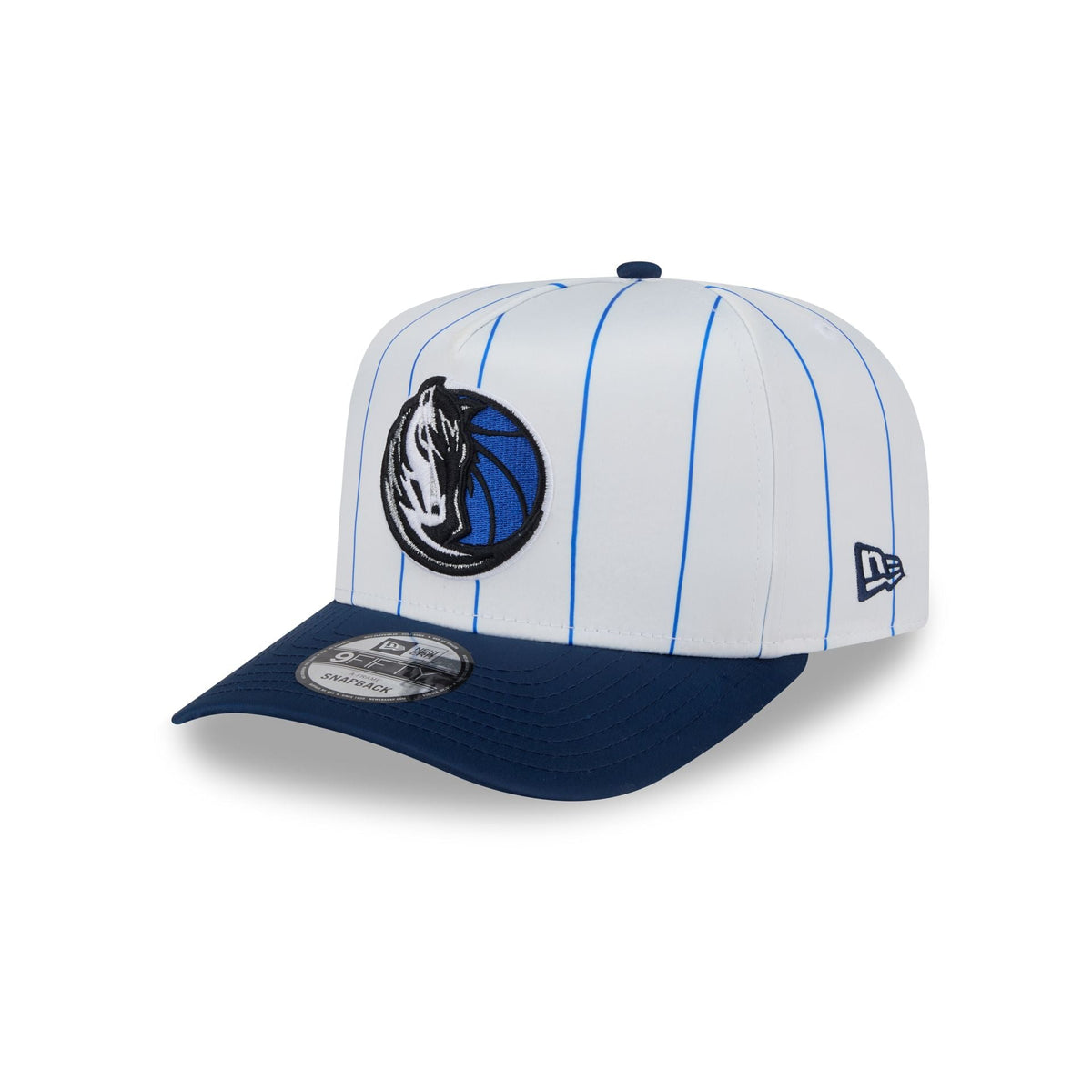 Dallas Mavericks Satin Pinstripe 9FIFTY A-Frame Snapback Hat