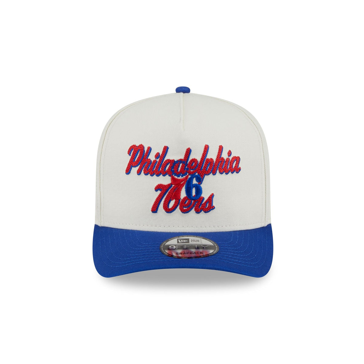 Philadelphia 76ers Chainstitch 9FIFTY A-Frame Snapback Hat