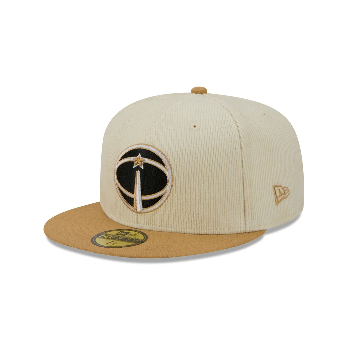 Washington Wizards 2025 City Edition Chrome White Corduroy 59FIFTY Fitted Hat