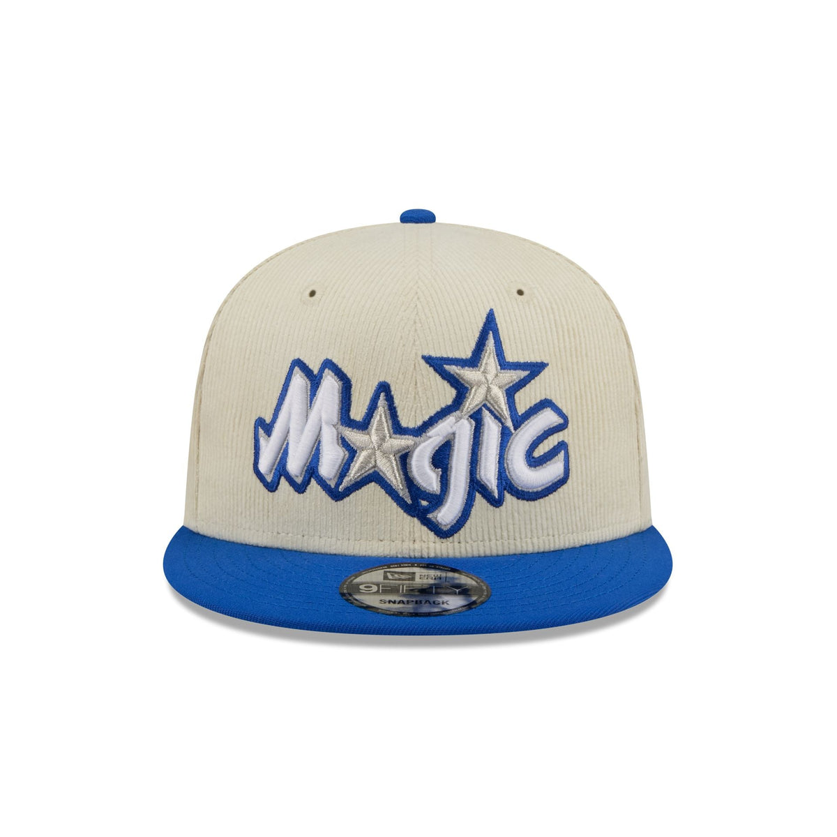 Orlando Magic 2025 City Edition Chrome White Corduroy 9FIFTY Snapback Hat