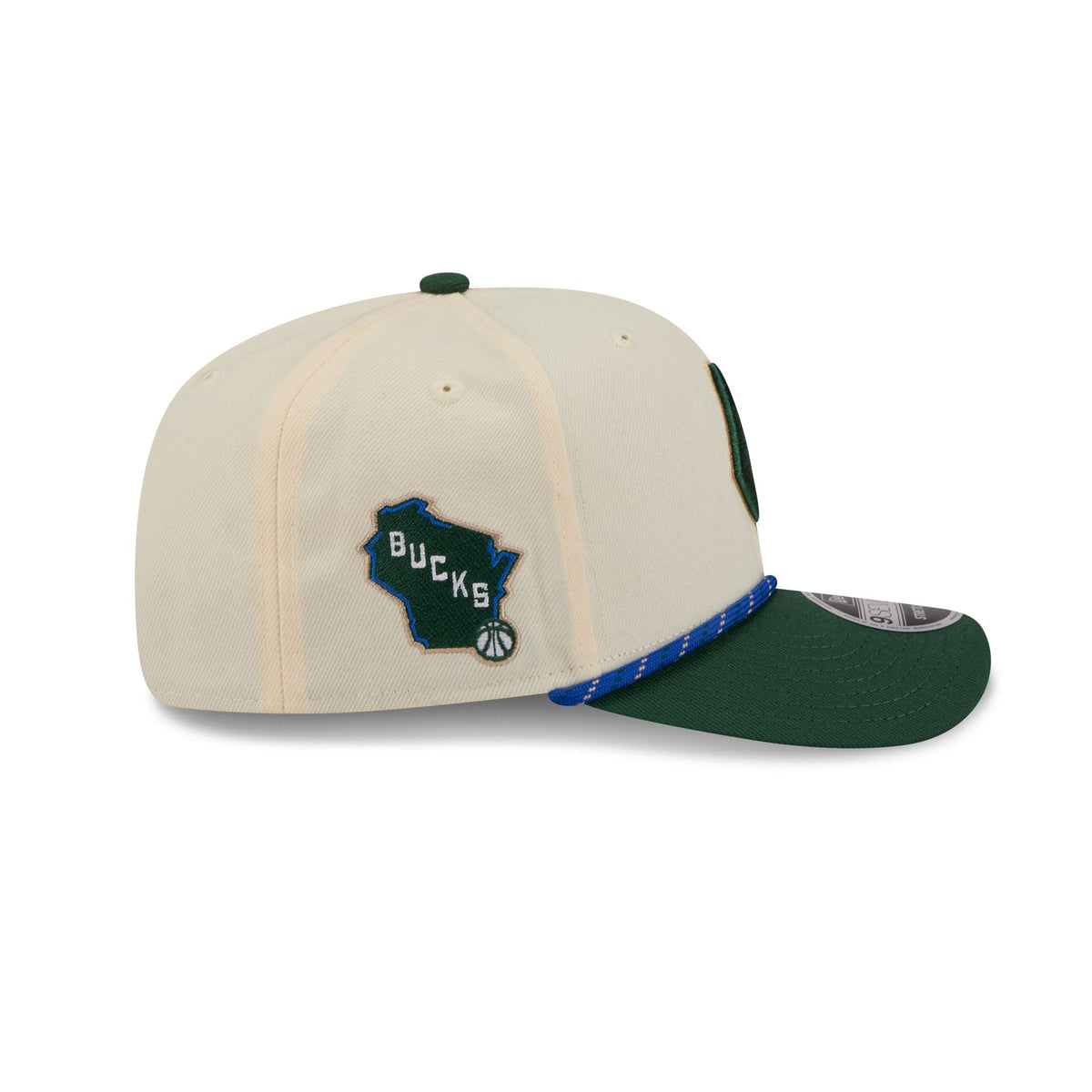 Milwaukee Bucks 2025 City Edition 9SEVENTY Stretch-Snap Hat