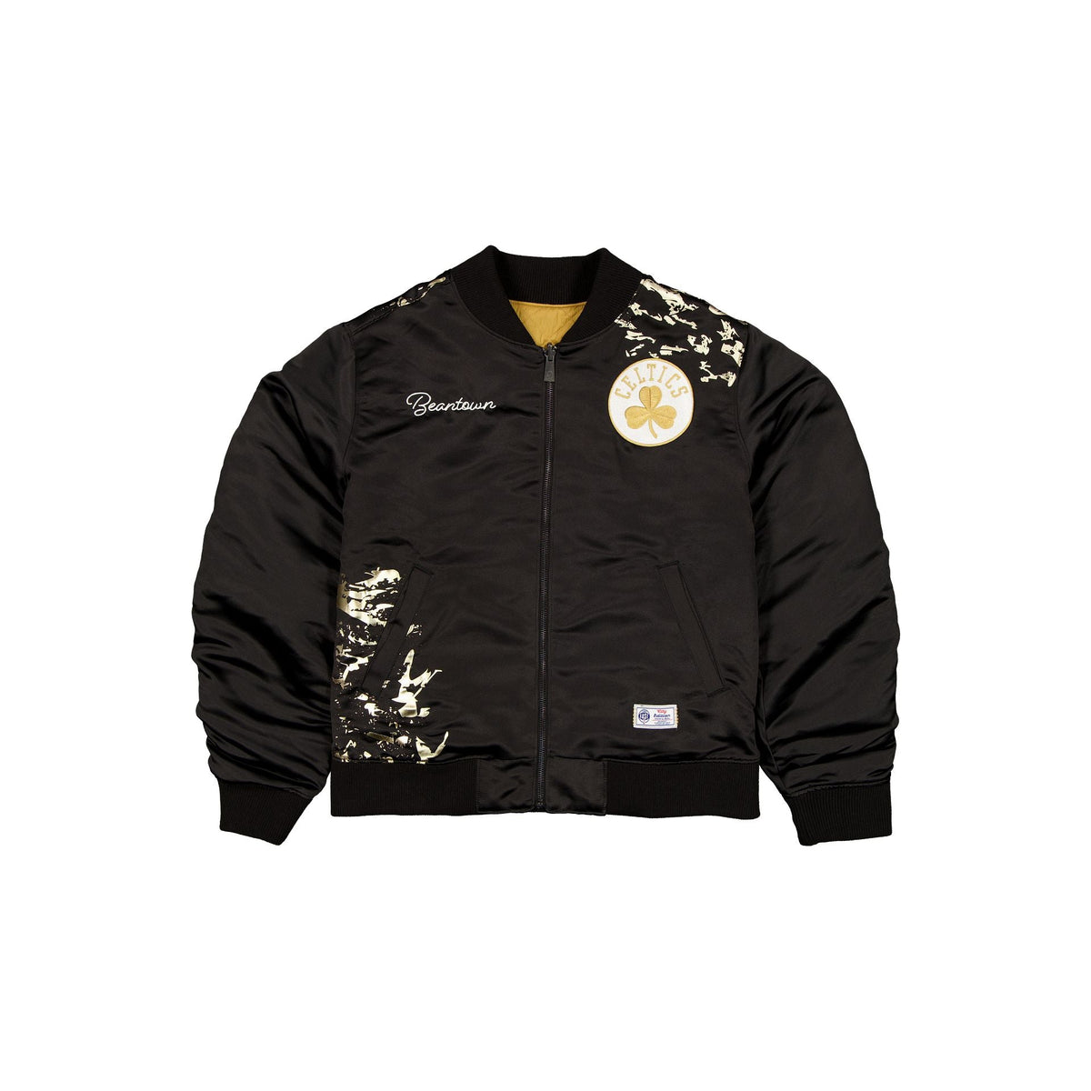 Boston Celtics 2025 City Edition Women's Black Jacket