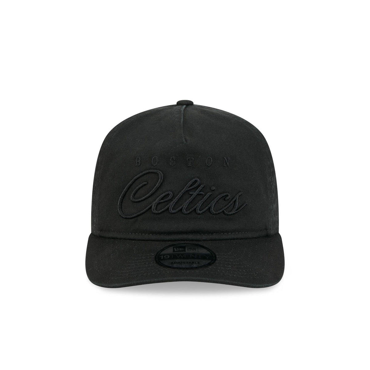 Boston Celtics All Black Scripted 19TWENTY Adjustable Hat