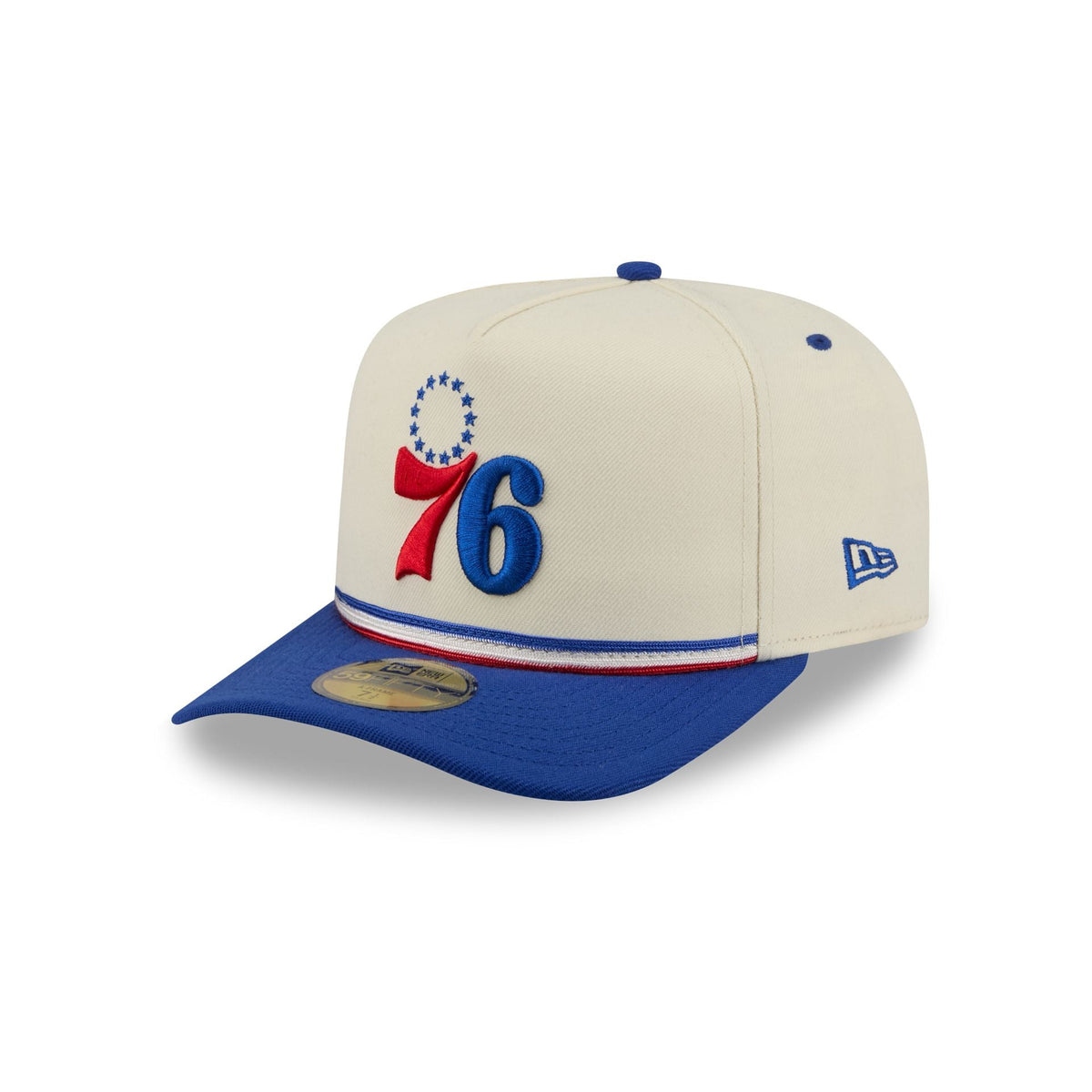 Philadelphia 76ers Vintage Stripe 59FIFTY A-Frame Fitted Hat