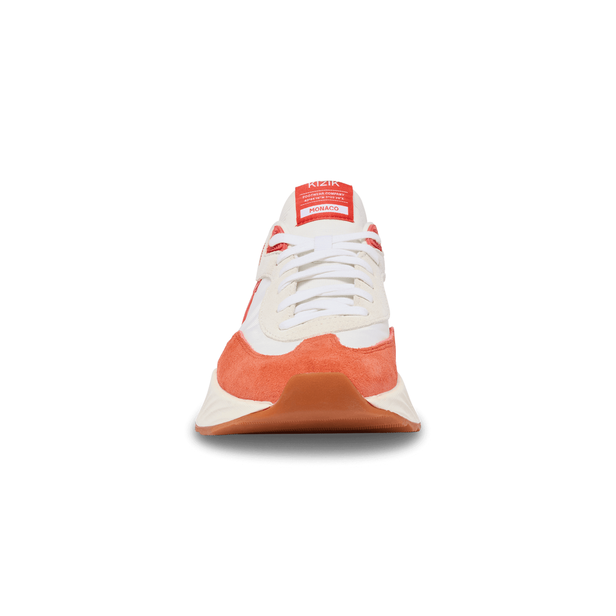 Men's Monaco - White/Tigerlily