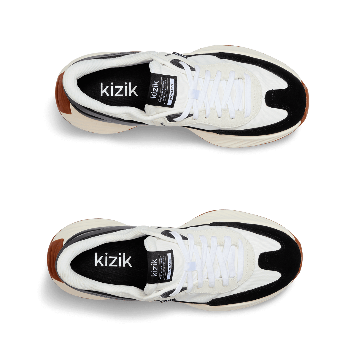 Men's Monaco - White/Black