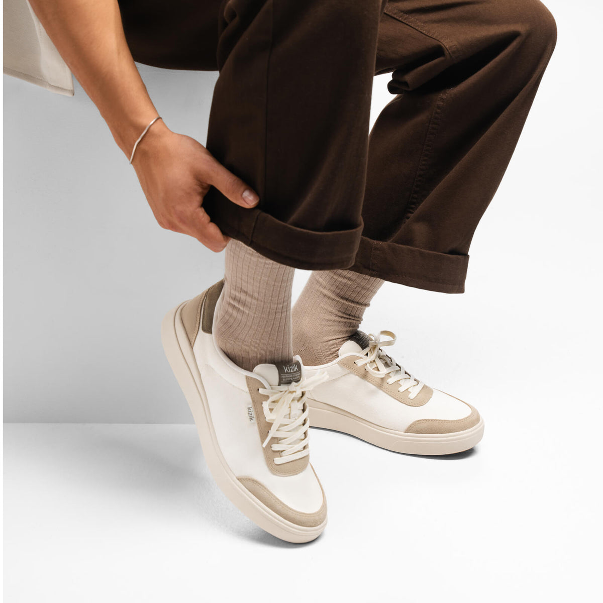 Men's Prague 2 - Pristine/Dusky Green