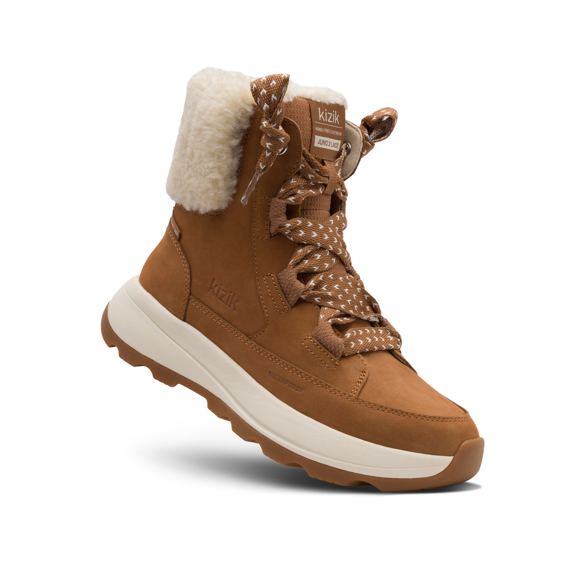 Women's Juno 2 Waterproof Lace Boot - Bran/Pristine