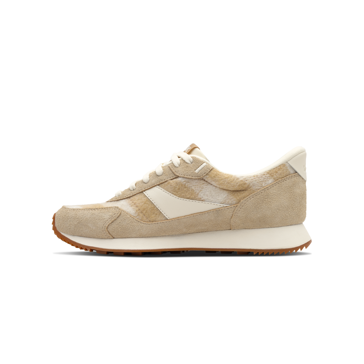 Women's Siena - Tan Suede Plaid