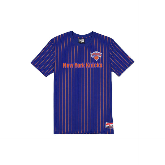 New York Knicks Throwback Retro Pinstripe T-Shirt