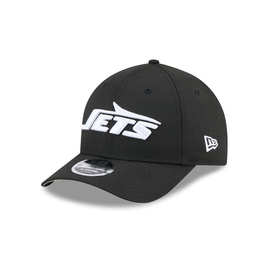 New York Jets Team Black 9FORTY M-Crown Snapback Hat