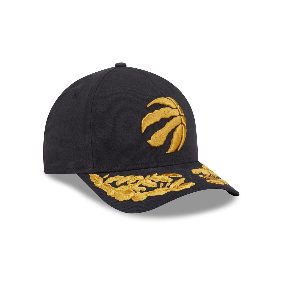 Alpha Industries x Toronto Raptors Black 9FORTY M-Crown A-Frame Snapback Hat