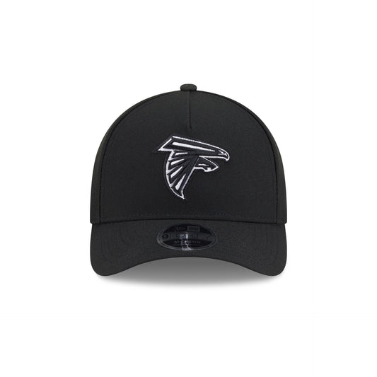 Atlanta Falcons Black & White 9FORTY M-Crown A-Frame Snapback Hat