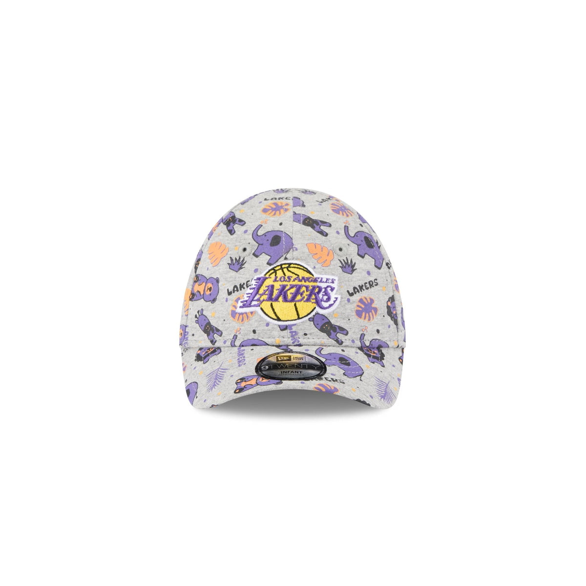 Los Angeles Lakers Kids Animal 9TWENTY Adjustable Hat