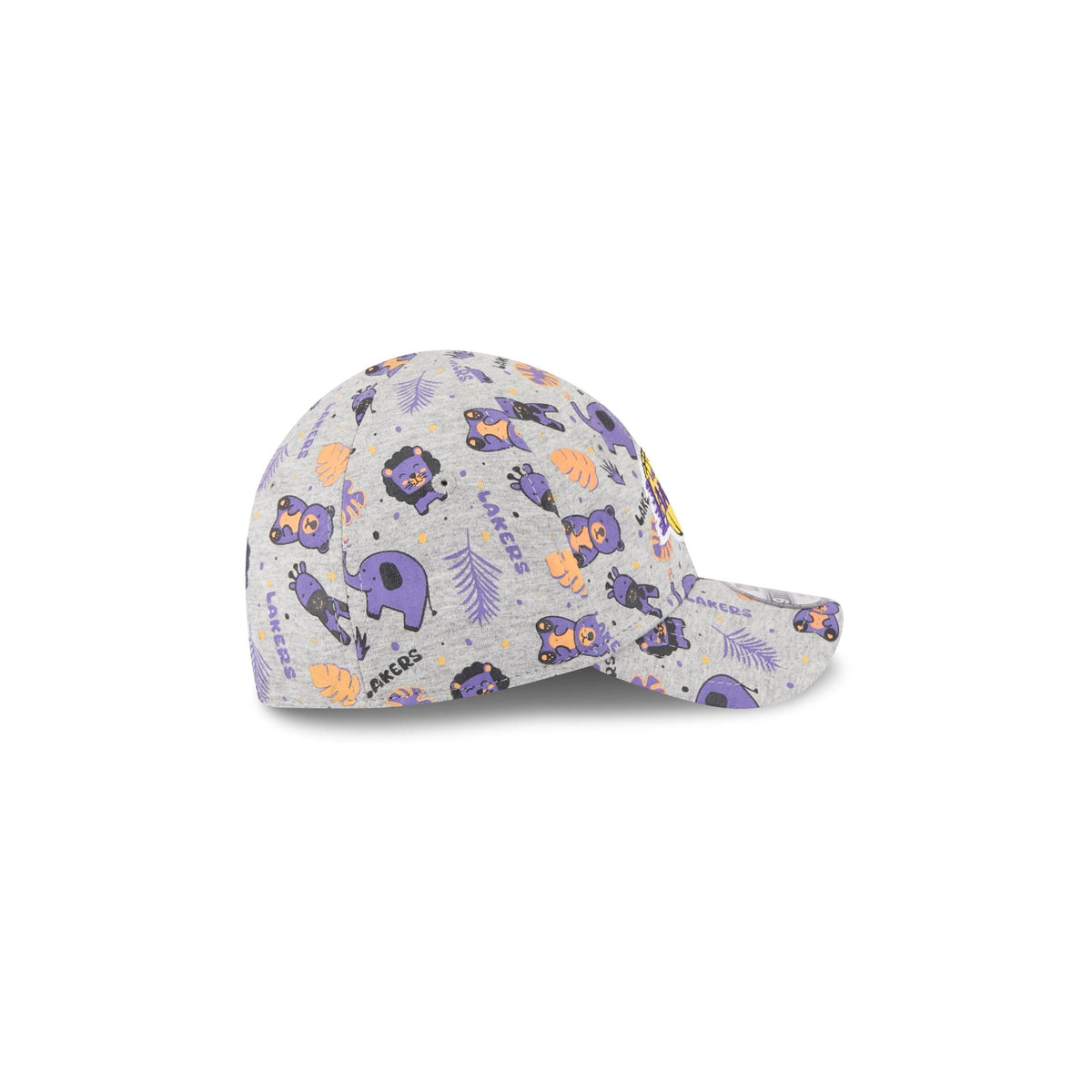 Los Angeles Lakers Kids Animal 9TWENTY Adjustable Hat