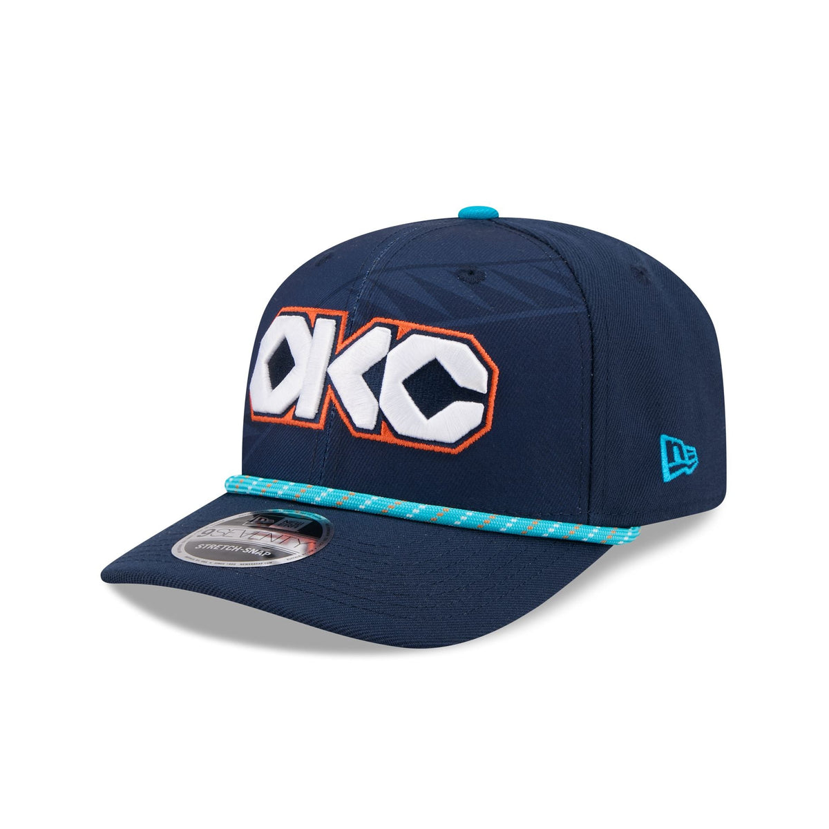 Oklahoma City Thunder 2025 City Edition 9SEVENTY Stretch-Snap Hat