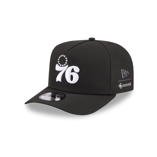 Philadelphia 76ers GORE-TEX Black 9FIFTY A-Frame Snapback Hat