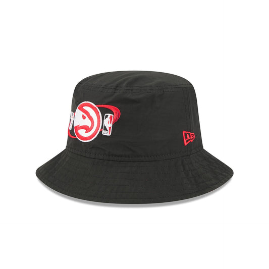 Atlanta Hawks Nylon Logo Bucket Hat