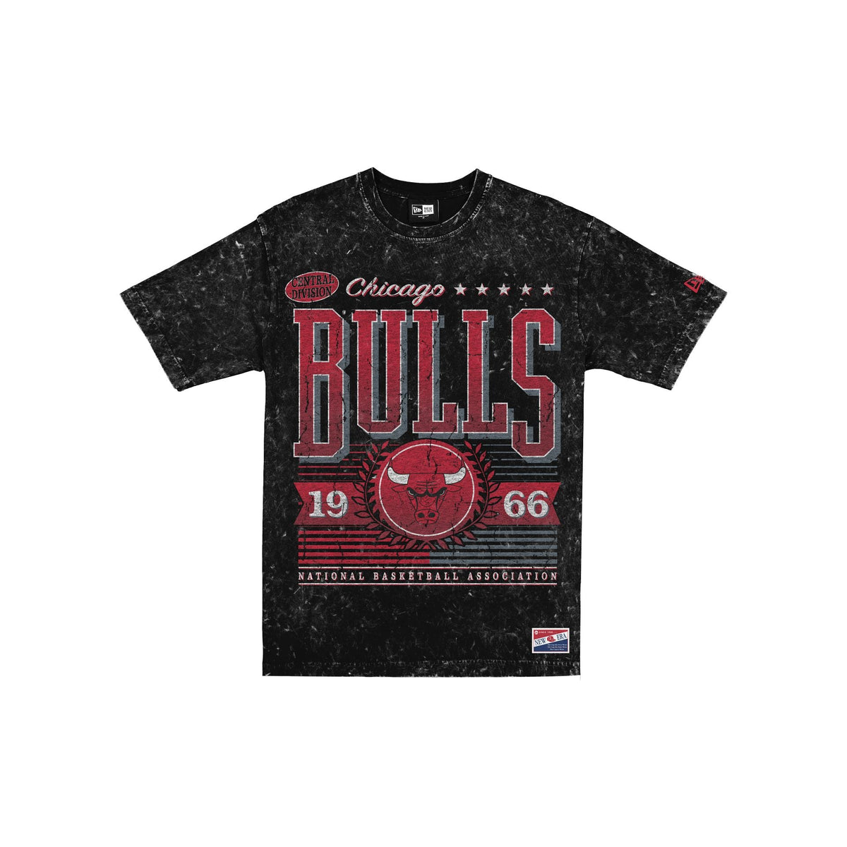 Chicago Bulls Throwback Vintage Wash T-Shirt