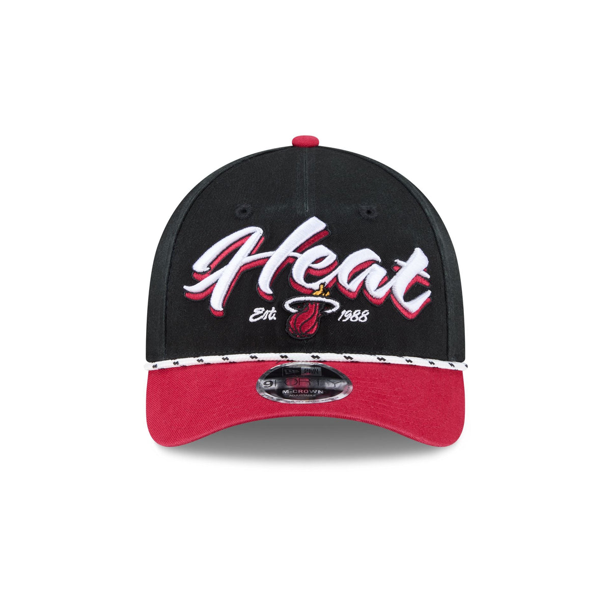 Miami Heat Team Loyal 9FORTY M-Crown Snapback Hat