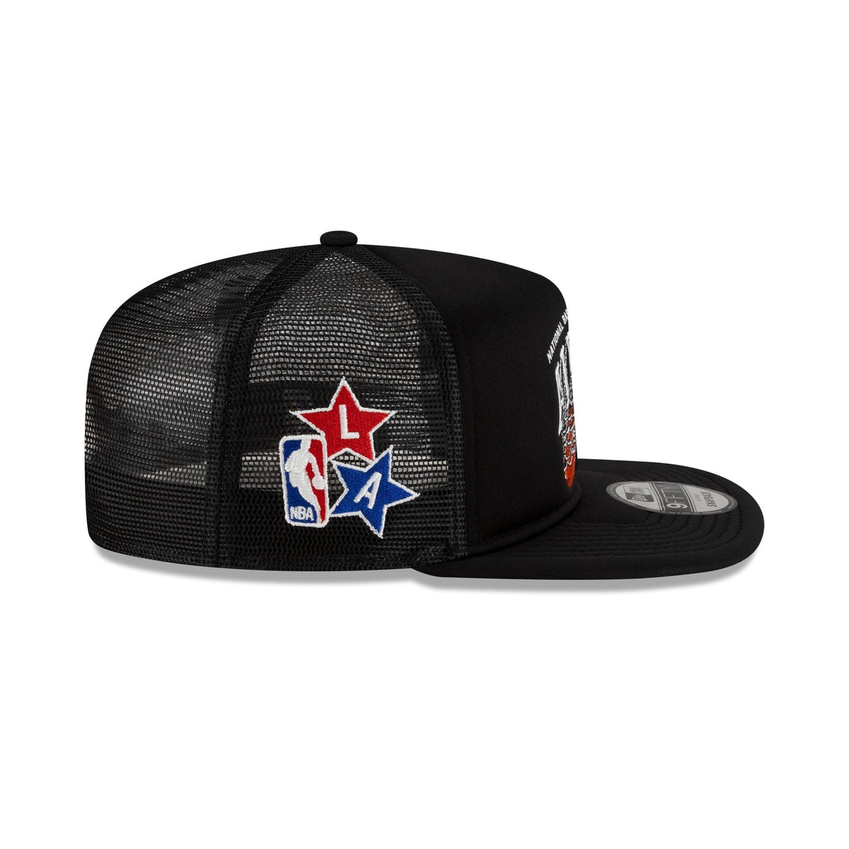 Alpha Industries 2026 NBA All-Star Game Black 9FIFTY A-Frame Trucker Hat