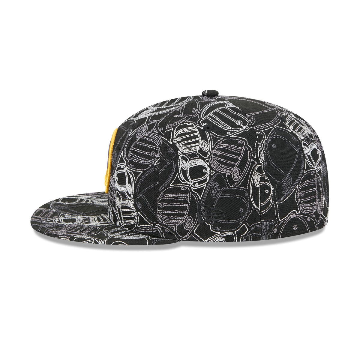 Golden State Warriors Cap Scramble 59FIFTY Fitted Hat
