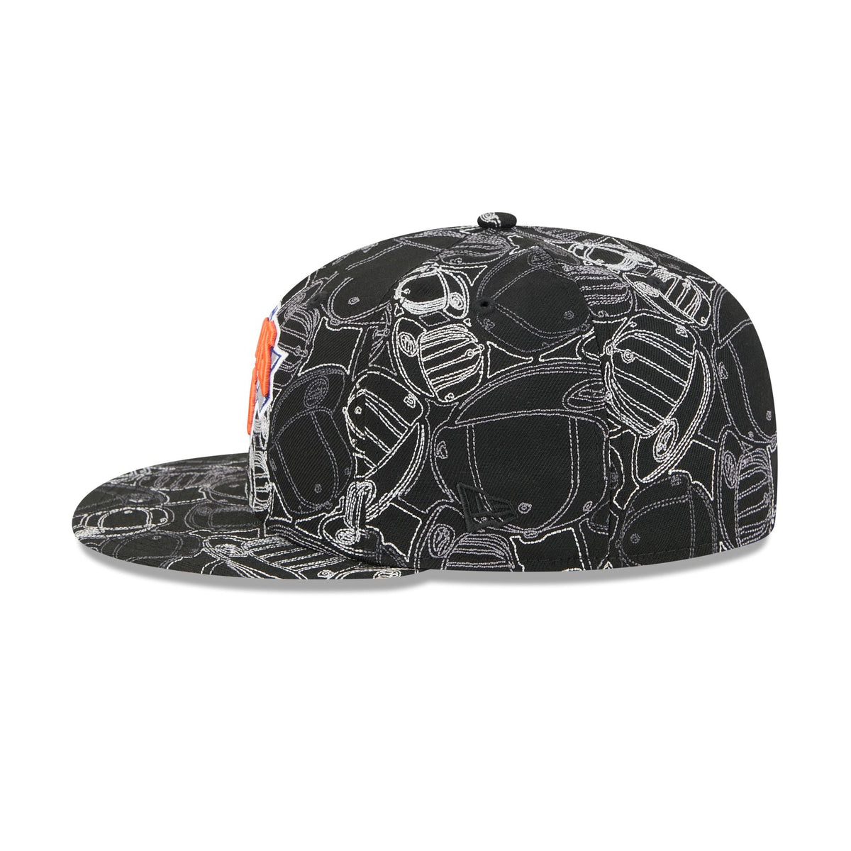 New York Knicks Cap Scramble 59FIFTY Fitted Hat