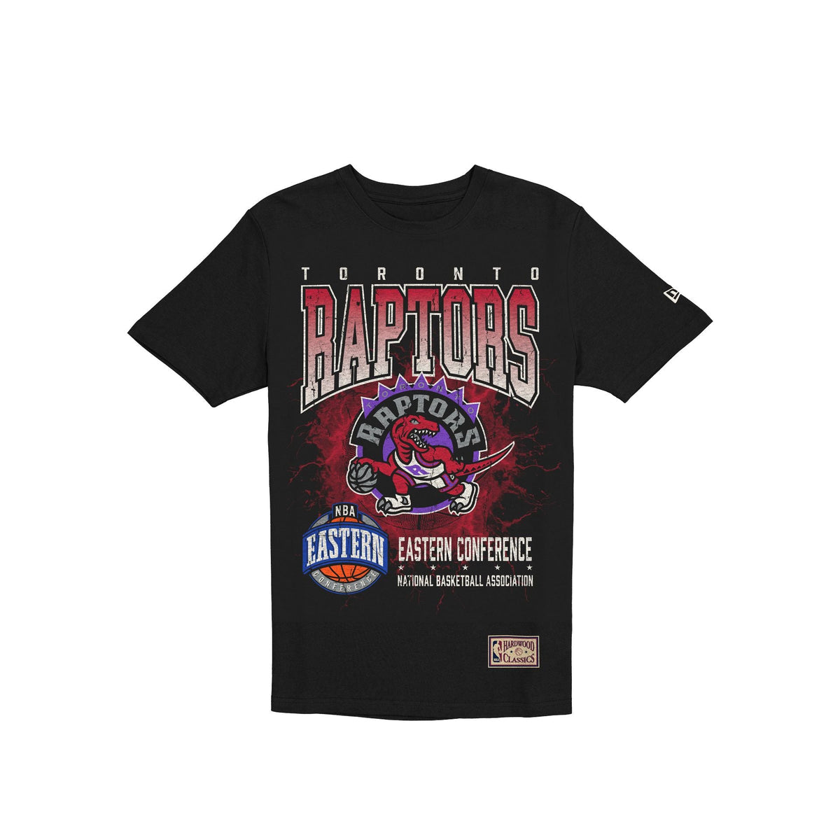 Toronto Raptors 1995-2007 Hardwood Classics Black T-Shirt