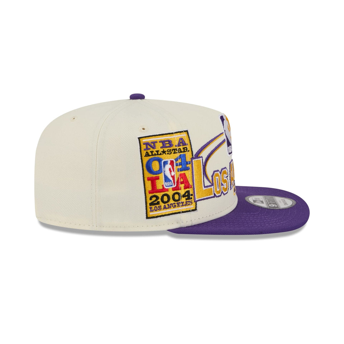Los Angeles Lakers Hardwood Classics 2004 All-Star Game 9FIFTY A-Frame Snapback Hat