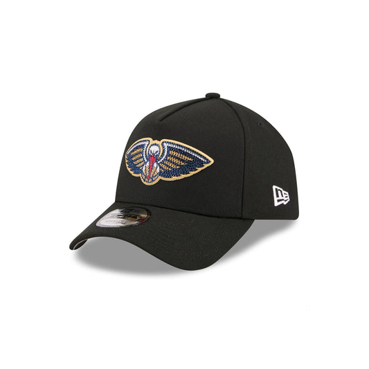New Orleans Pelicans 2026 Draft Black 9FORTY A-Frame Snapback Hat