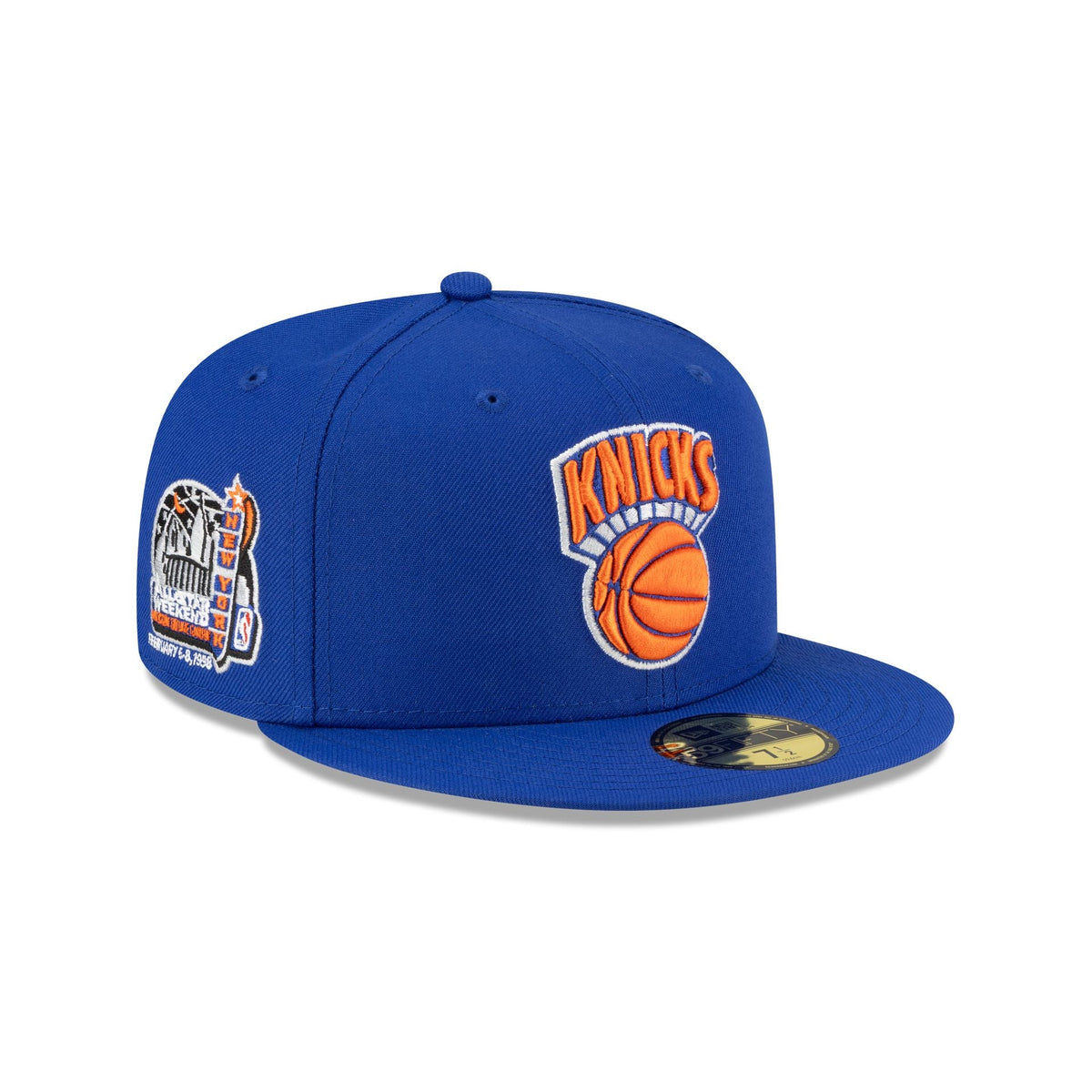 New York Knicks 1976-1977 Hardwood Classics Majestic Blue 59FIFTY Fitted Hat