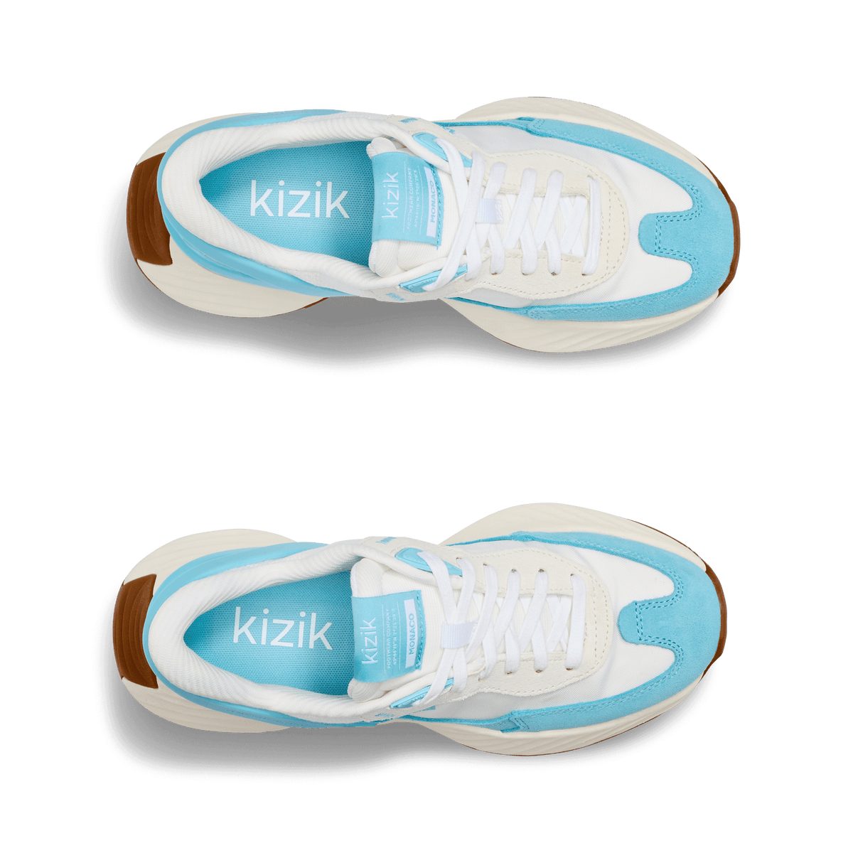 Women's Monaco - White/Gulf Stream