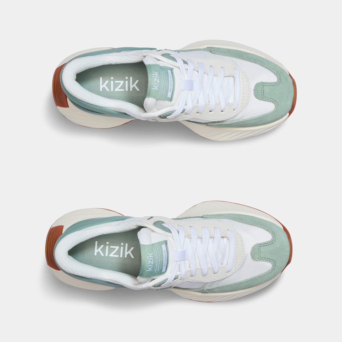 Women's Monaco - White/Iceberg Green