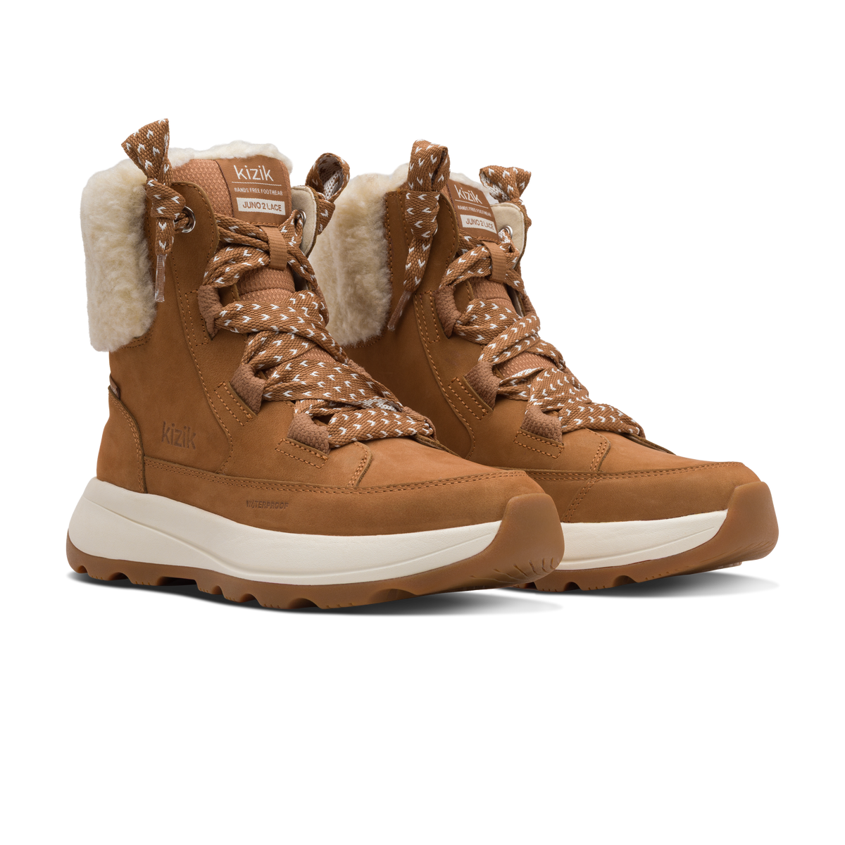 Women's Juno 2 Waterproof Lace Boot - Bran/Pristine