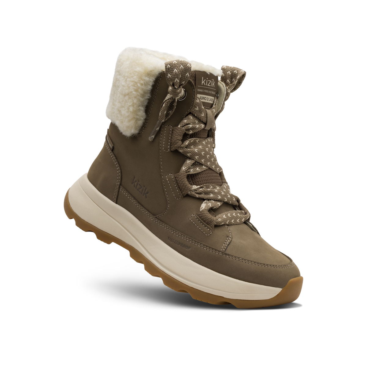 Women's Juno 2 Waterproof Lace Boot - Shitake/Fog