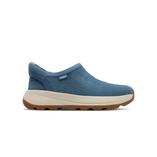 Women's Juno 2 Moc - Blue Suede Plaid